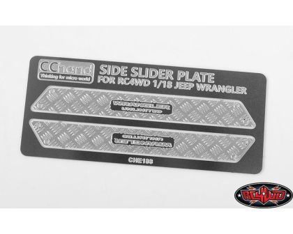 RC4WD Metal Side Diamond Plates for 1/18 Gelande II RTR
