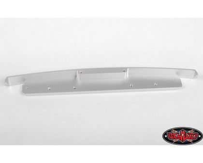 RC4WD Slick Metal Front Bumper for JS Scale 1/10 Range Rover Silver