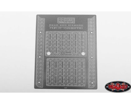 RC4WD Rear Bed Diamond Plate for Vanquish VS4-10 Origin Body RC4VVVC1007