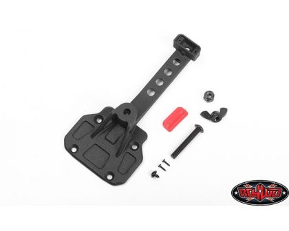 RC4WD Spare Wheel and Tire Holder Red High Rear Brake Light