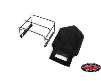 RC4WD Steel Tube Bed Cage Soft Top for RC4WD Gelande II Black