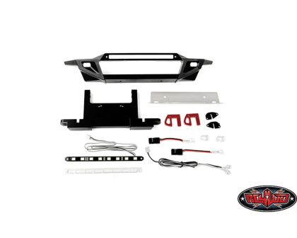 RC4WD Rook Metal Front Bumper with LED for Traxxas TRX-4 2021 Bronco