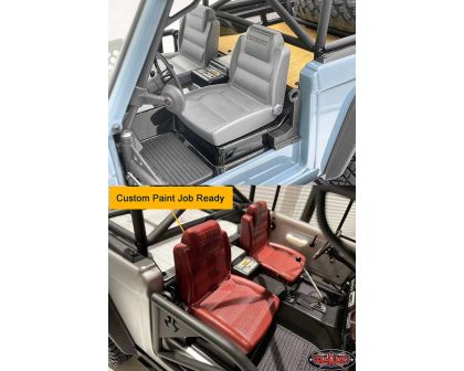 RC4WD Bucket Seats for Axial SCX10 III Early Ford Bronco Gray