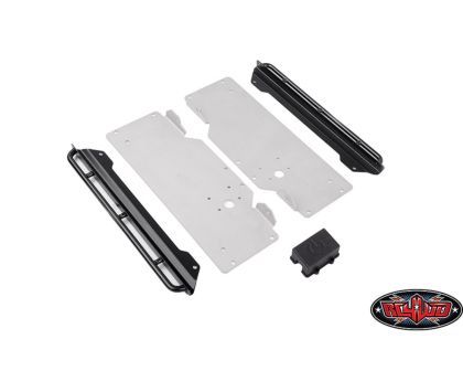 RC4WD Chassis Side Guard And Sliders Switch Box for Trail Finder 2 Truck Kit LWB 1980 Toyota Land Cruiser FJ55 Lexan Body Set RC4VVVC1419