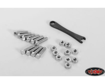 RC4WD Ultra Scale Hardened Steel Driveshaft Hardware und Wrench