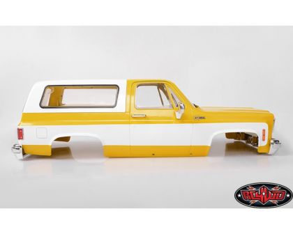 RC4WD Chevrolet Blazer Hard Body Complete Set Yellow