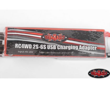 RC4WD 2S-6S USB Charging Adapter T Style Plug