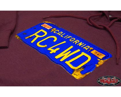 RC4WD License Plate Hoodie S