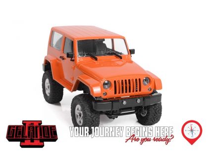 RC4WD 1/18 Gelande II RTR Black Rock Body Set Orange