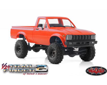 RC4WD 1/24 Trail Finder 2 RTR mit Mojave II Hard Karosserie rot