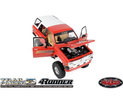 RC4WD Trail Finder 2 RTR mit 1985 Toyota 4Runner Karosserie rot