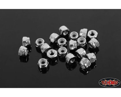 RC4WD Nylock Nut M2.5 Silver RC4ZS0005