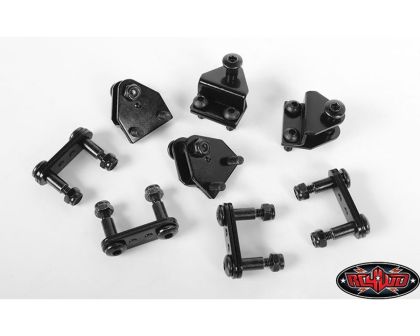 RC4WD Leaf Spring Shackles und Mounts Kit RC4ZS0047