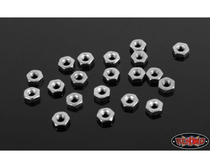 RC4WD Regular M2.5 Silver Nuts