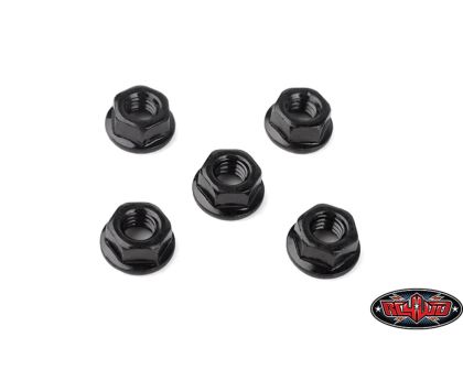 RC4WD M4 Low Profile Flanged Lock Nut Black RC4ZS0547
