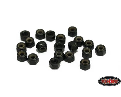 RC4WD Nylock Nuts M3 Black RC4ZS0629