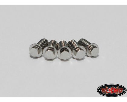 RC4WD Miniature Scale Hex Bolts M3 x 6mm Silver