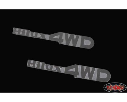 RC4WD 1/10 Hilux 4WD Emblem Set for Mojave and Hilux Body