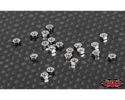 RC4WD Regular M1.6 Nuts Silver RC4ZS1230