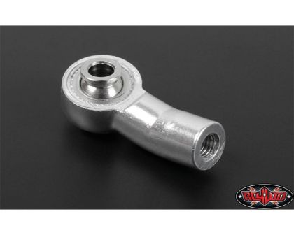 RC4WD M3 Bent Aluminum Axial Style Rod End Silver