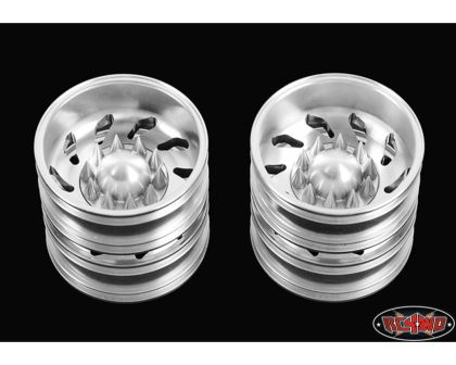 RC4WD Force Directional Semi Rear Wheels Spiked Caps RC4ZW0148