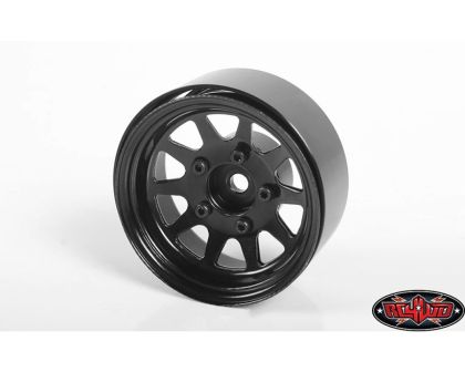 RC4WD OEM Stamped Steel 1.55 Beadlock Wheels Black