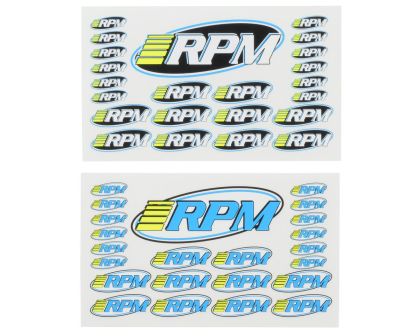 RPM Pro Logo Decal Sheets