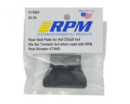 RPM ECX Skid Platte hinten ECX 4x4 Circuit und Torment schwarz