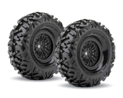 Roapex Booster Reifen 1/10 Crawler 1.9 auf schwarzer Felge 12mm