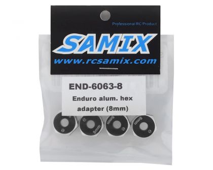 Samix Alu Radmitnehmer schwarz 8mm für Enduro