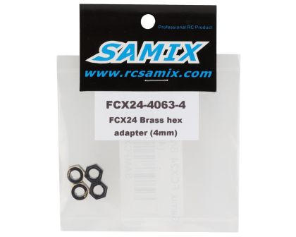 Samix Messing Radmitnehmer 4mm für FCX24