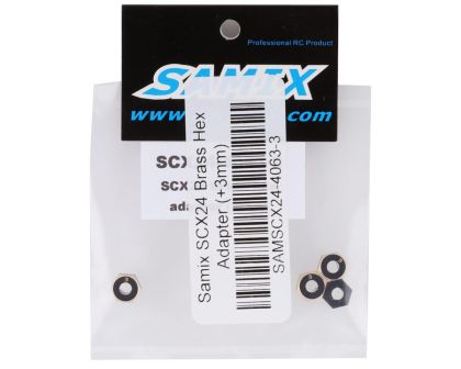 Samix Messing Radmitnehmer 3mm für SCX24