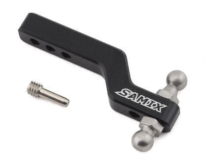 Samix TRX-4 Alu Black And Stainless Steel Drop Hitch Receive