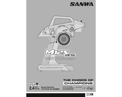 Sanwa Bedienungsanleitung Deutsch M12S-RS