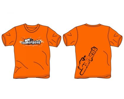 Serpent T-shirt Serpent Splash orange XL