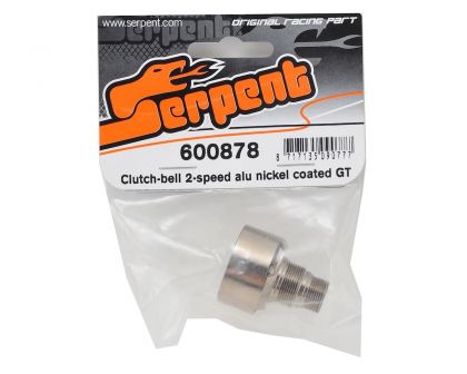Serpent Clutch-bell 2-speed alu nickel coated GT