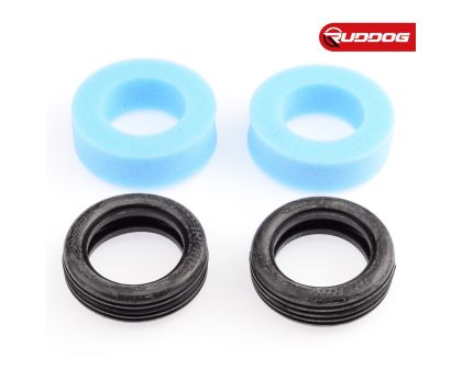 Sweep TRI-RIB 2WD Front BlueExtra Soft 1:10 buggy tires Open cell inserts