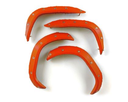 TMT Fender Flares orange mit Schrauben für Traxxas XRT