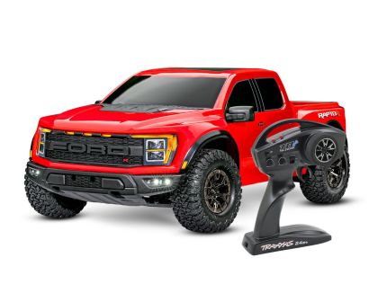 Traxxas Ford F-150 Raptor-R 4x4 VXL rot Silber Combo