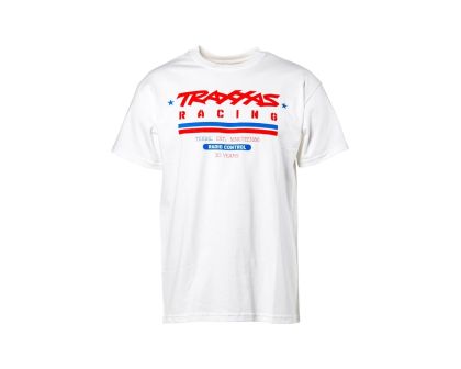 Traxxas T-Shirt Heritage Tee weiß XXL TRX1383-2XL