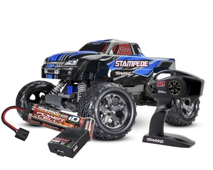 Traxxas Stampede RTR blau Gold Combo
