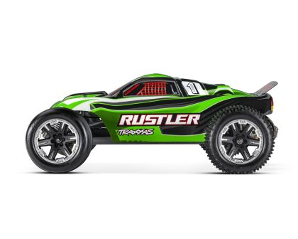 Traxxas Rustler RTR grün mit Akku und USB-C Ladegerät