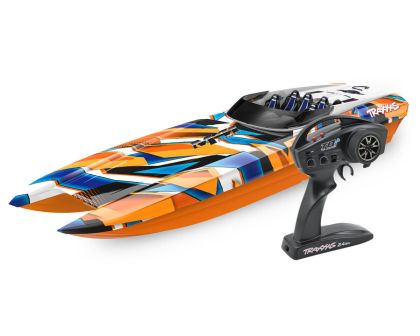 Traxxas DCB M41 Catamaran orange Diamant Plus Combo