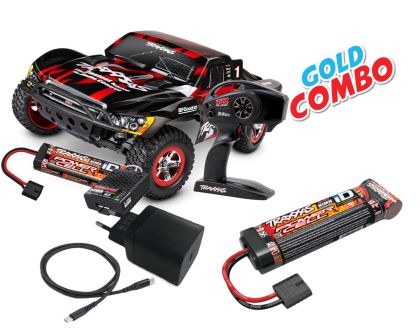 Traxxas Slash RTR rot Clipless Gold Combo TRX58034-8-RED-GOLD-COMBO