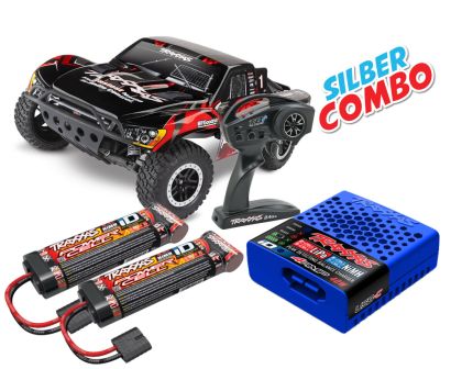 Traxxas Slash VXL 2WD rot Clipless mit Magnum 272R Silber Combo TRX58276-74-RED-SILBER-COMBO