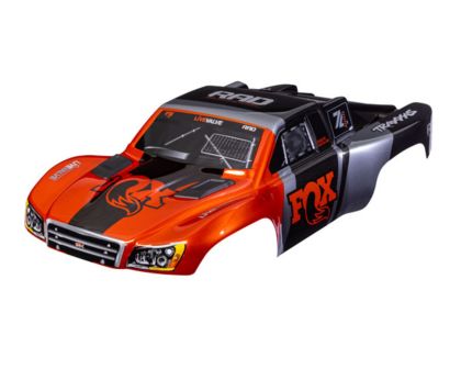 Traxxas Karosserie Slash 4x4 Fox Edition mit Karosseriehalterung Clipless