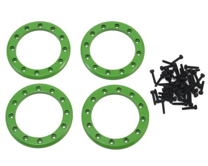 Traxxas Beadlock Rings grün 1.9 Alu mit Schrauben TRX8169G