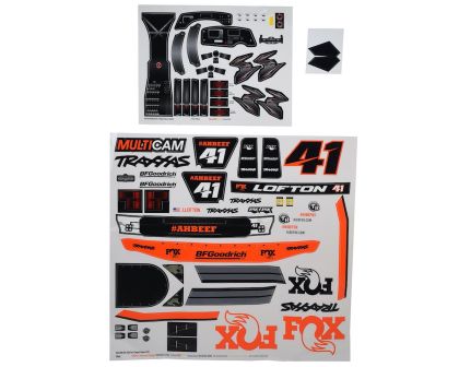 Traxxas Decals Unlimited Desert Racer Fox Edition TRX8515