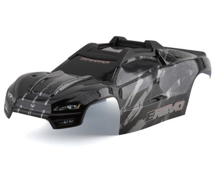 Traxxas Karosserie E-Revo 2.0 schwarz mit Decal