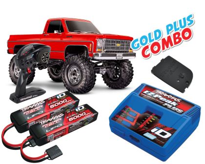 Traxxas Chevy K10 TRX-4 rot Gold Plus Combo TRX92056-4-RED-GOLD-PLUS-COMBO